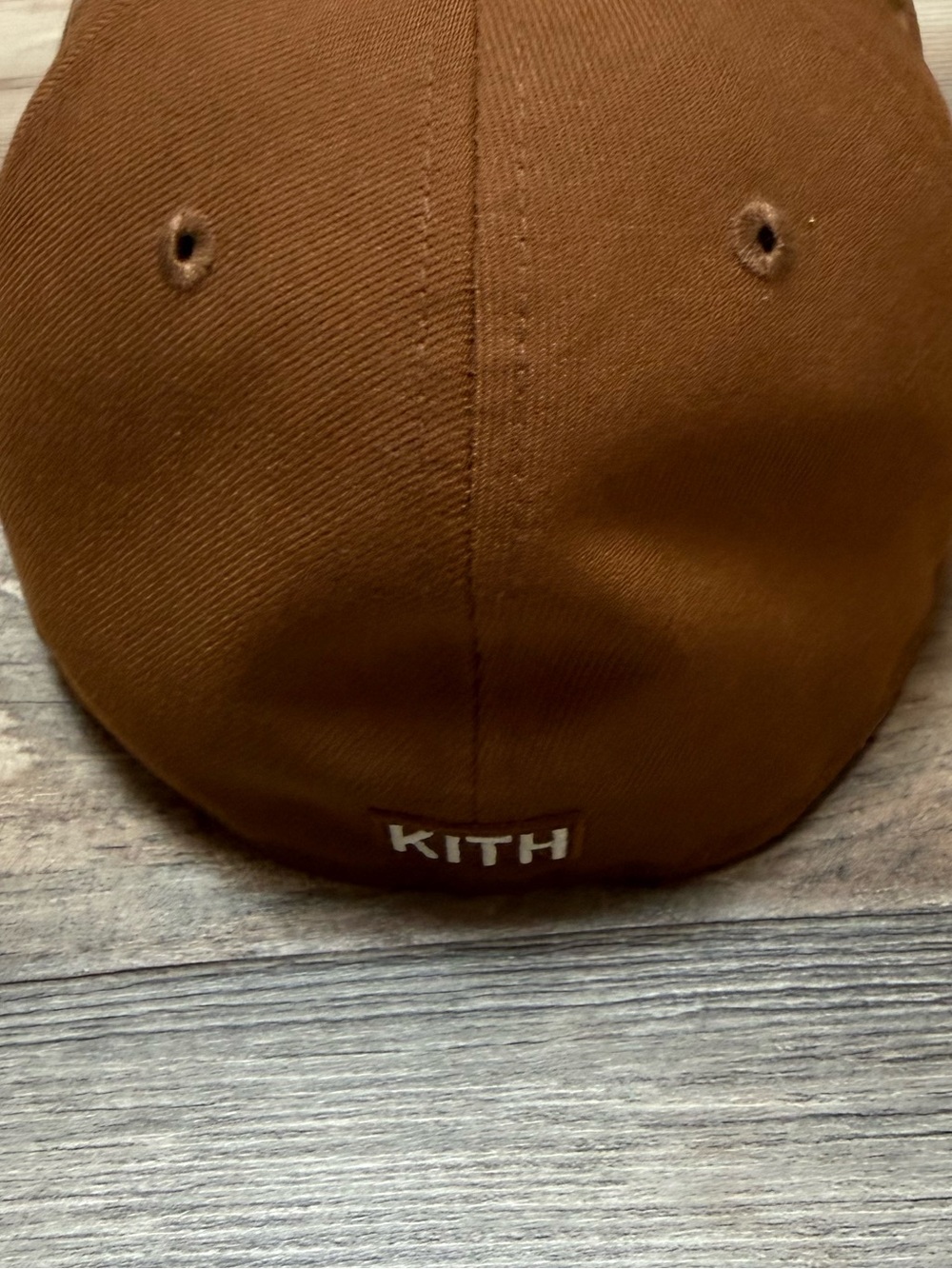 Kith & Kin x New Era &K Fitted Hat Brown Size 7 3/8 Made in USA Collection - Picture 3 of 5
